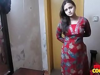 Indian Cute Bhabhi Sonia In Red Lingerie For Fuck