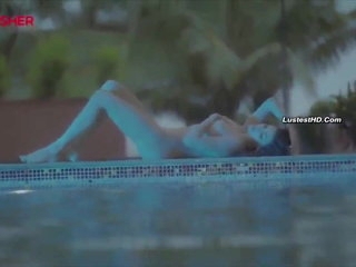 Sherlyn Chopra Naked by the Pool (Naked Ambition)