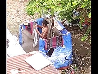 Desi village teen bathing is public fully nude indian nangi larki