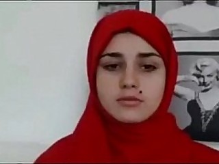 Arab teen goes nude